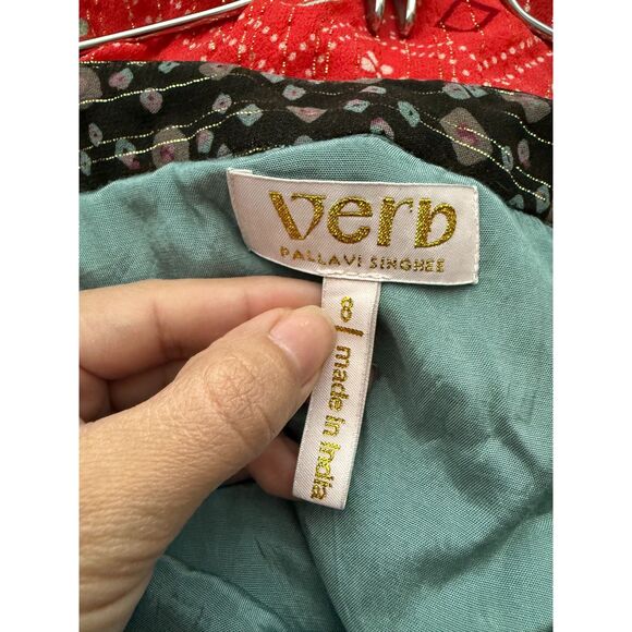 Verb by Pallavi Singhee Margot Pleated Maxi skirt size 8 - Picture 4 of 5